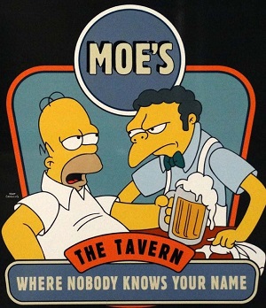 Moe's tavern - Where Nobody Knows Your Name